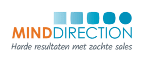 Logo Mind Direction. Harde resultaten met zachte sales